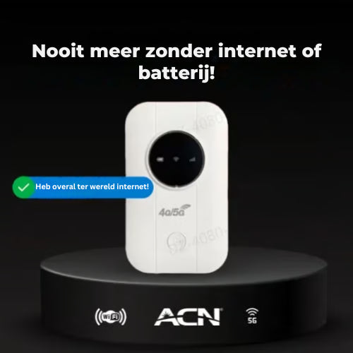 UltraLink Pocket Router | Altijd en Overal Onbeperkt Internet