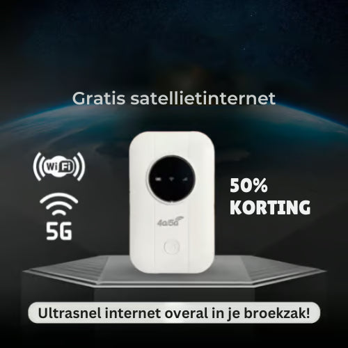 UltraLink Pocket Router | Altijd en Overal Onbeperkt Internet