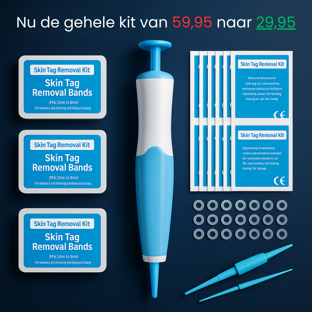 TagPen Kit | Verwijder steelwratjes gemakkelijk vanuit huis