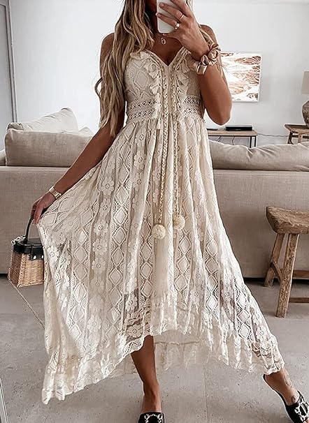 IBIZA | Zomerjurk Met V-hals