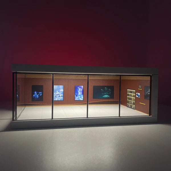 CarShowroom 1:64 | Perfect thuis voor speelgoedauto's en miniatuurmodellen