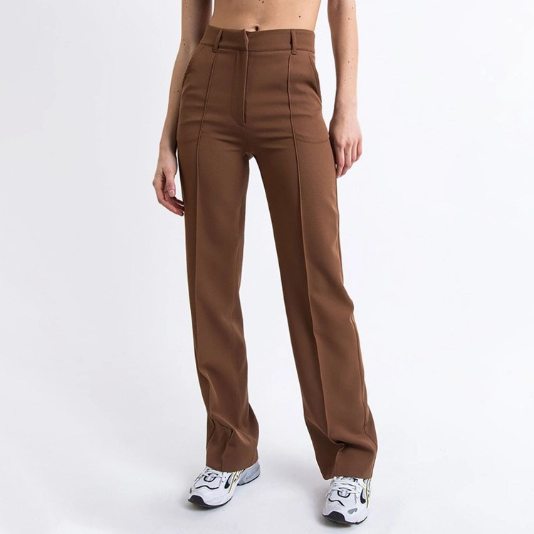 High Waist Pantalon Met Stretch