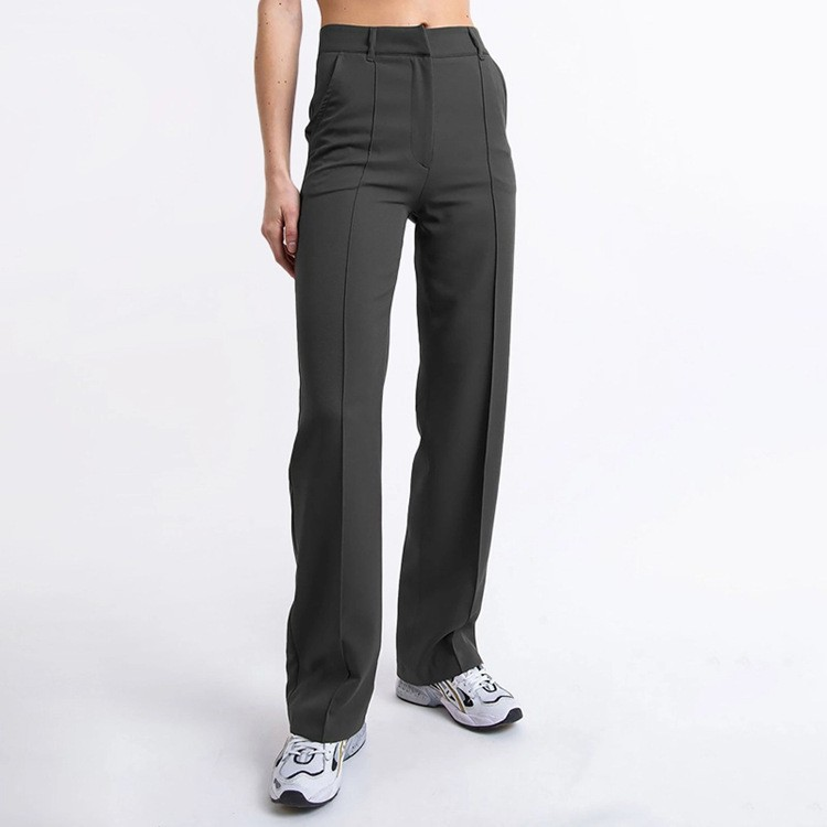 High Waist Pantalon Met Stretch