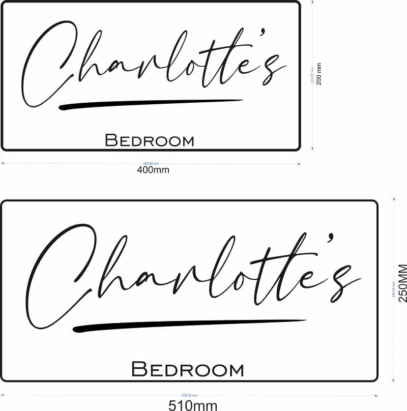 Gepersonaliseerde Oplichtende Naamspiegel