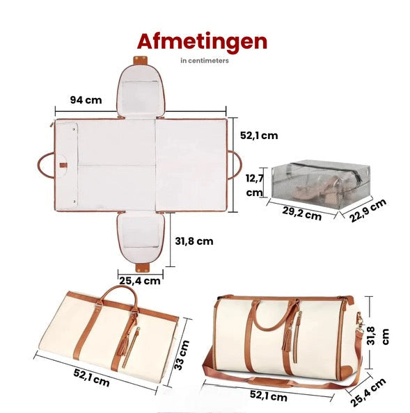 Multifunctionele Uitvouwbare Reis- en Opbergtas