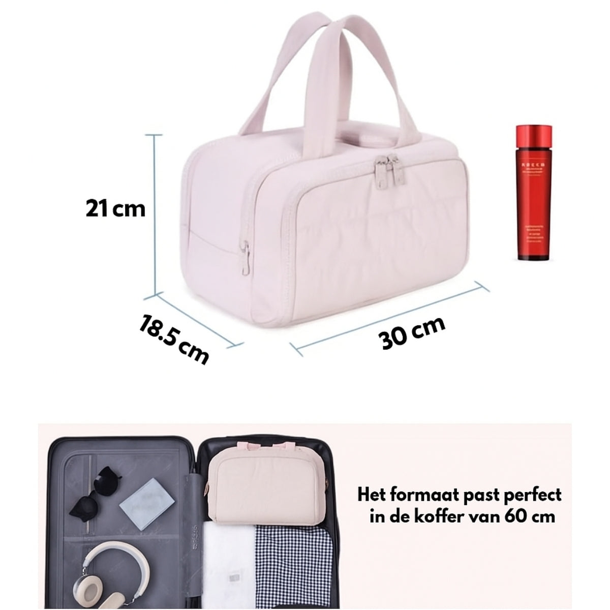 Organizer Toilettas - Slim inpakken, fris aankomen