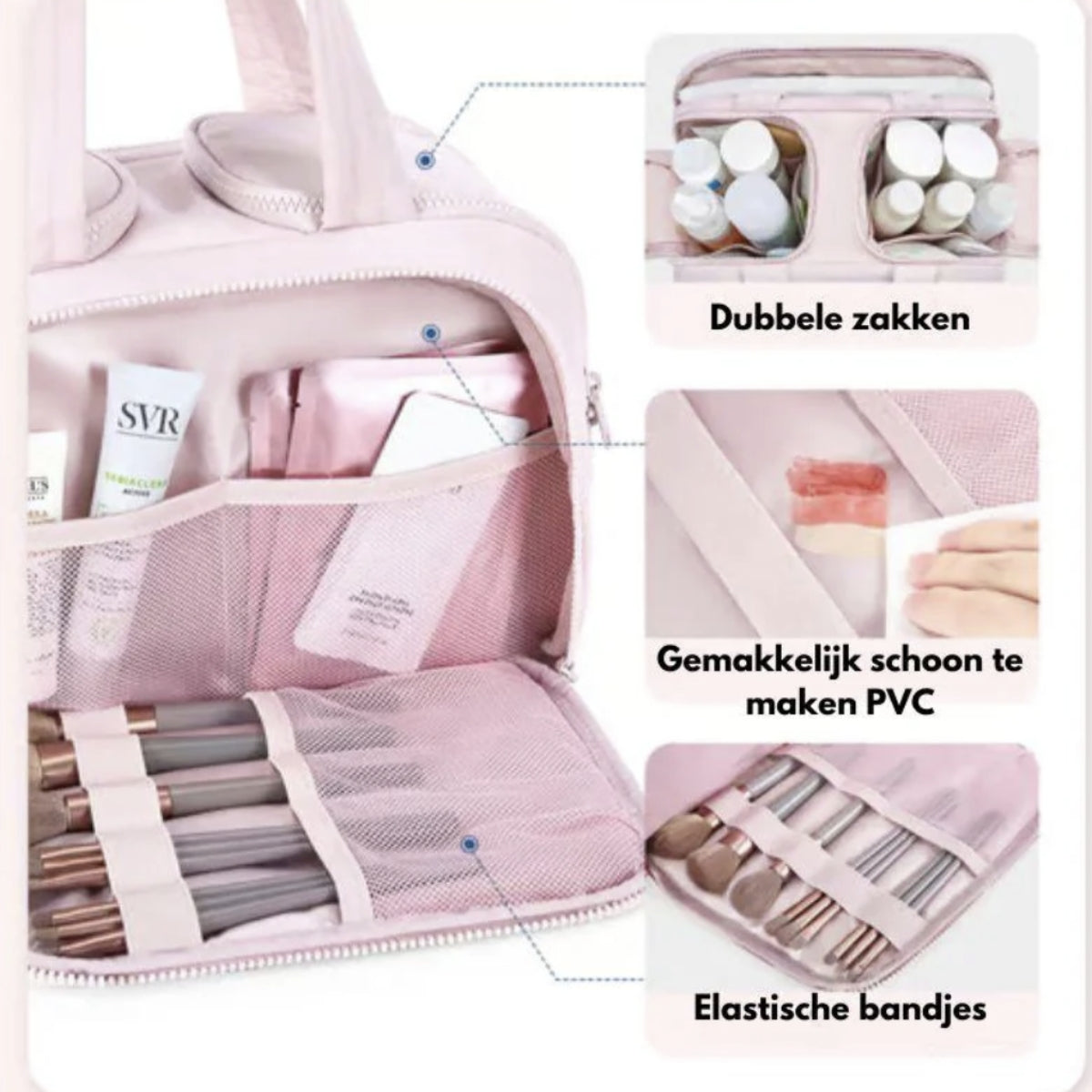 Organizer Toilettas - Slim inpakken, fris aankomen