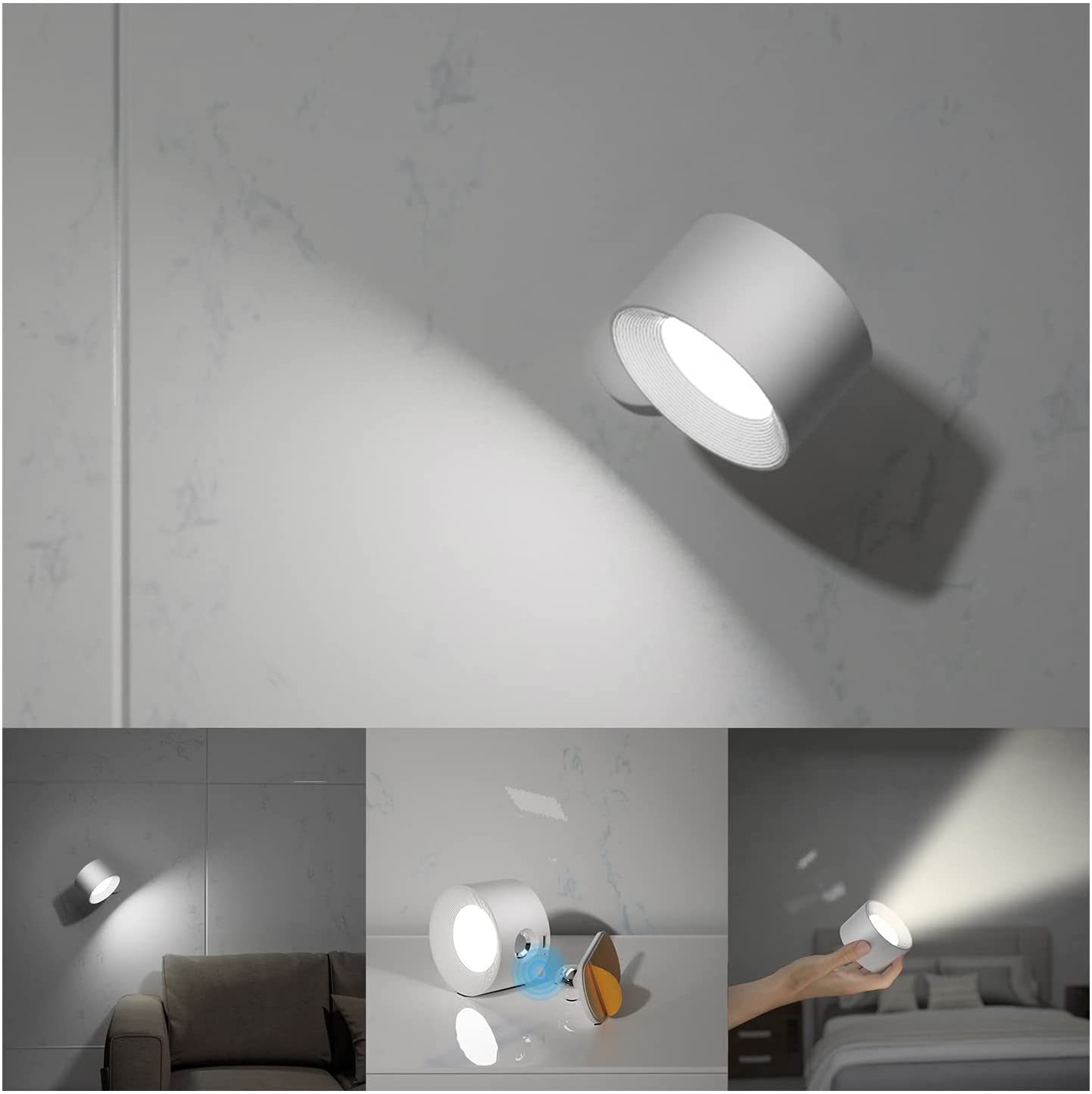 LED Wandlamp Oplaadbaar
